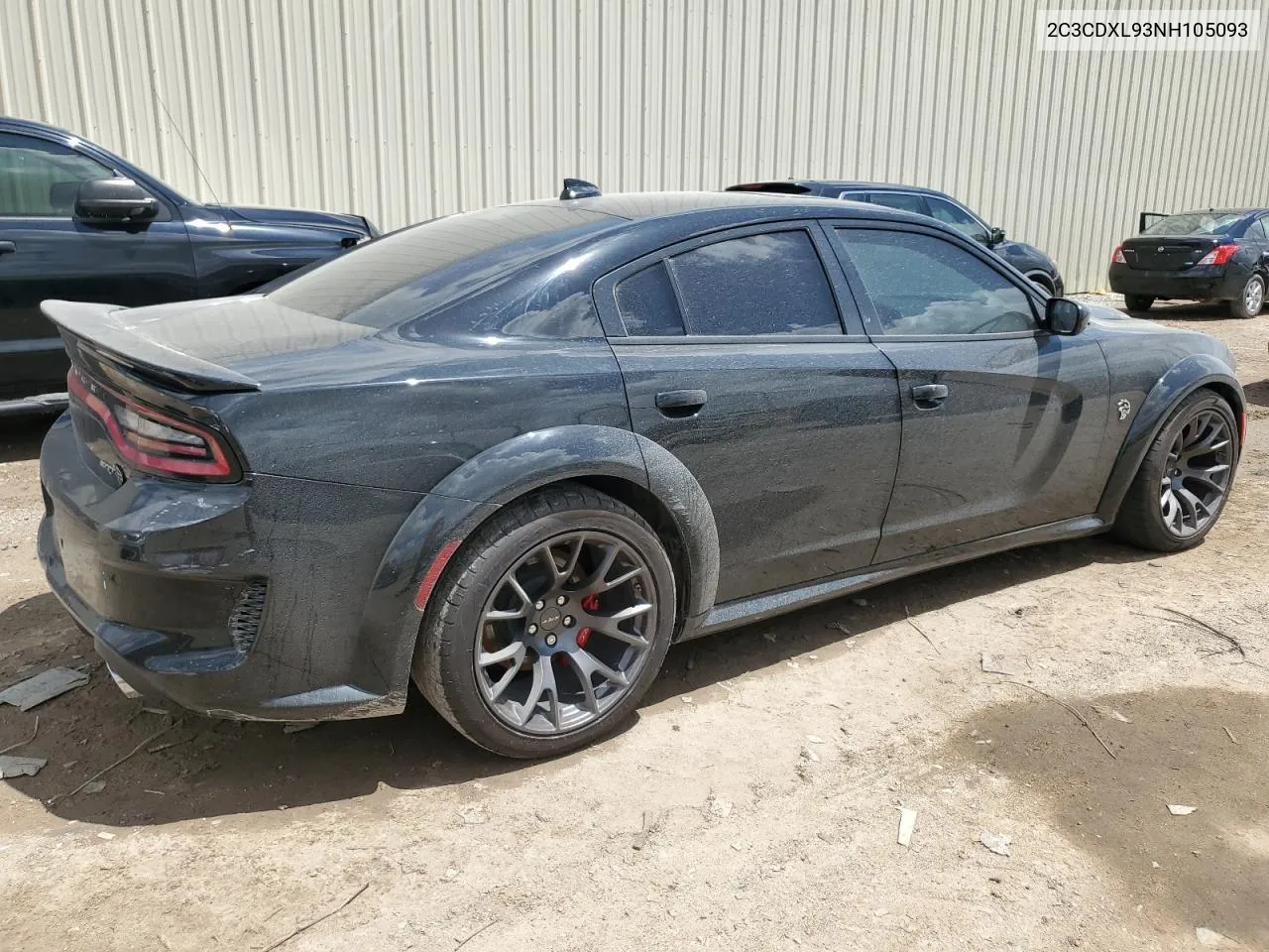 2022 Dodge Charger Srt Hellcat VIN: 2C3CDXL93NH105093 Lot: 55625684