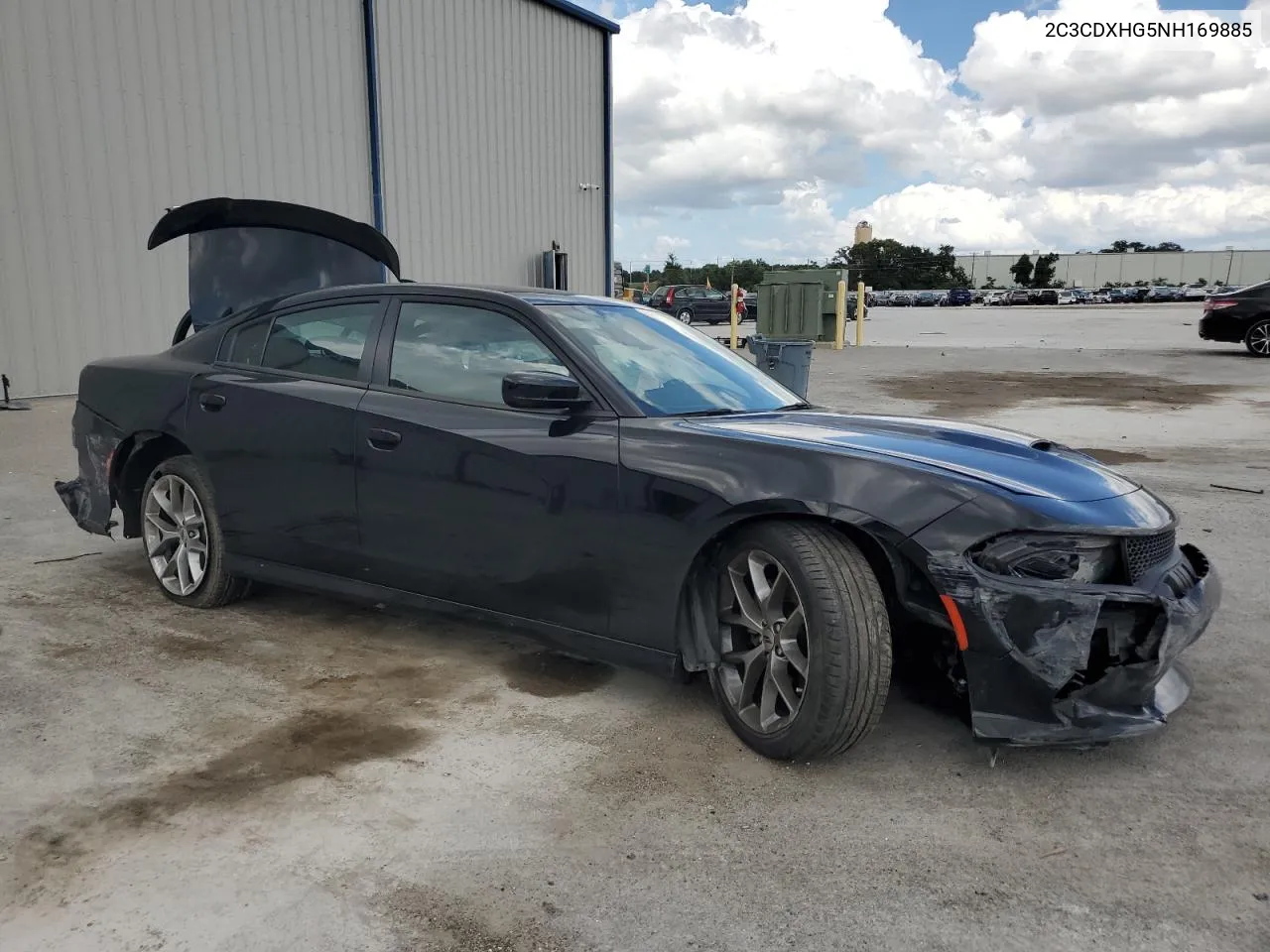 2022 Dodge Charger Gt VIN: 2C3CDXHG5NH169885 Lot: 55761984