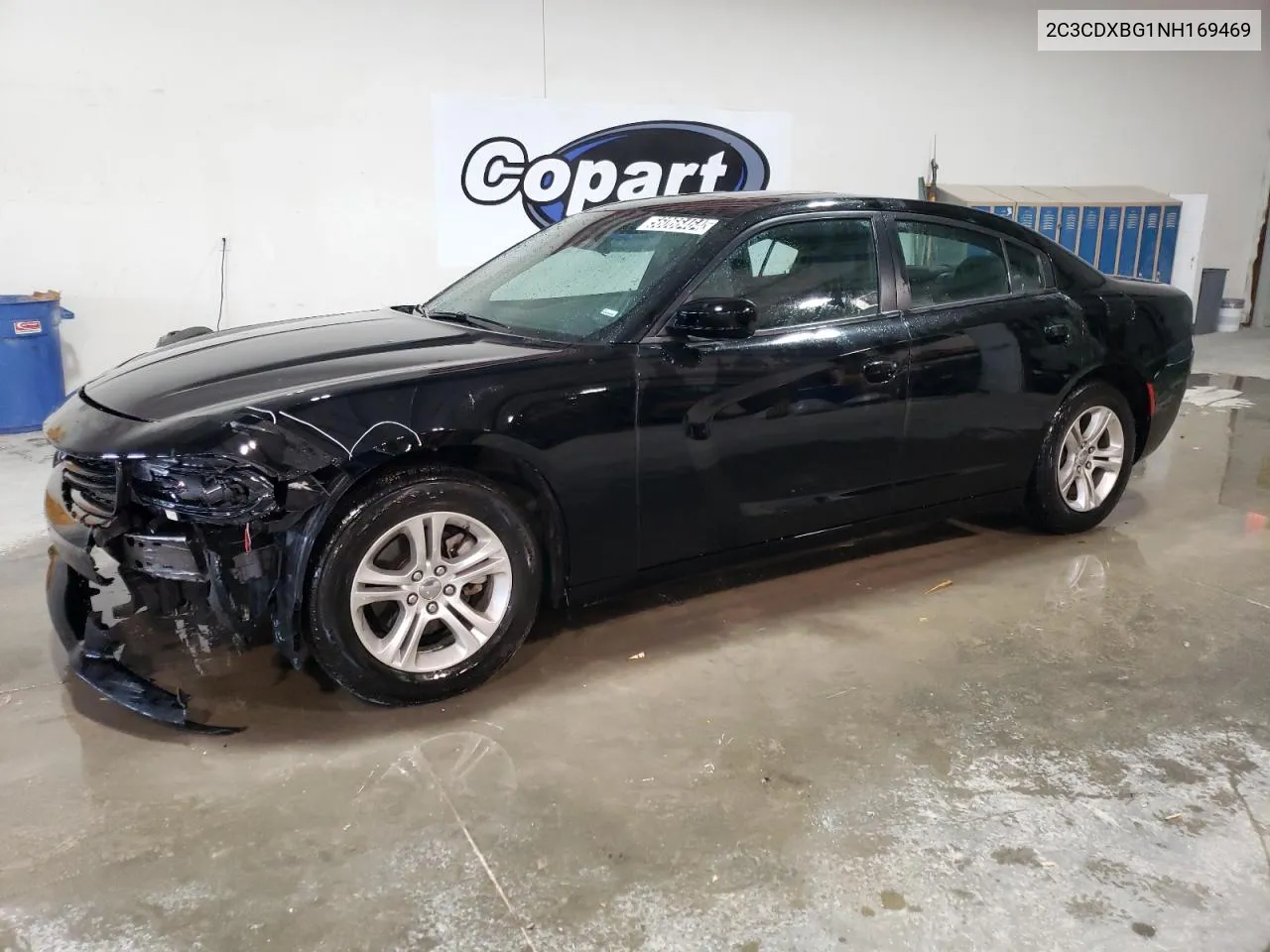 2022 Dodge Charger Sxt VIN: 2C3CDXBG1NH169469 Lot: 56066464