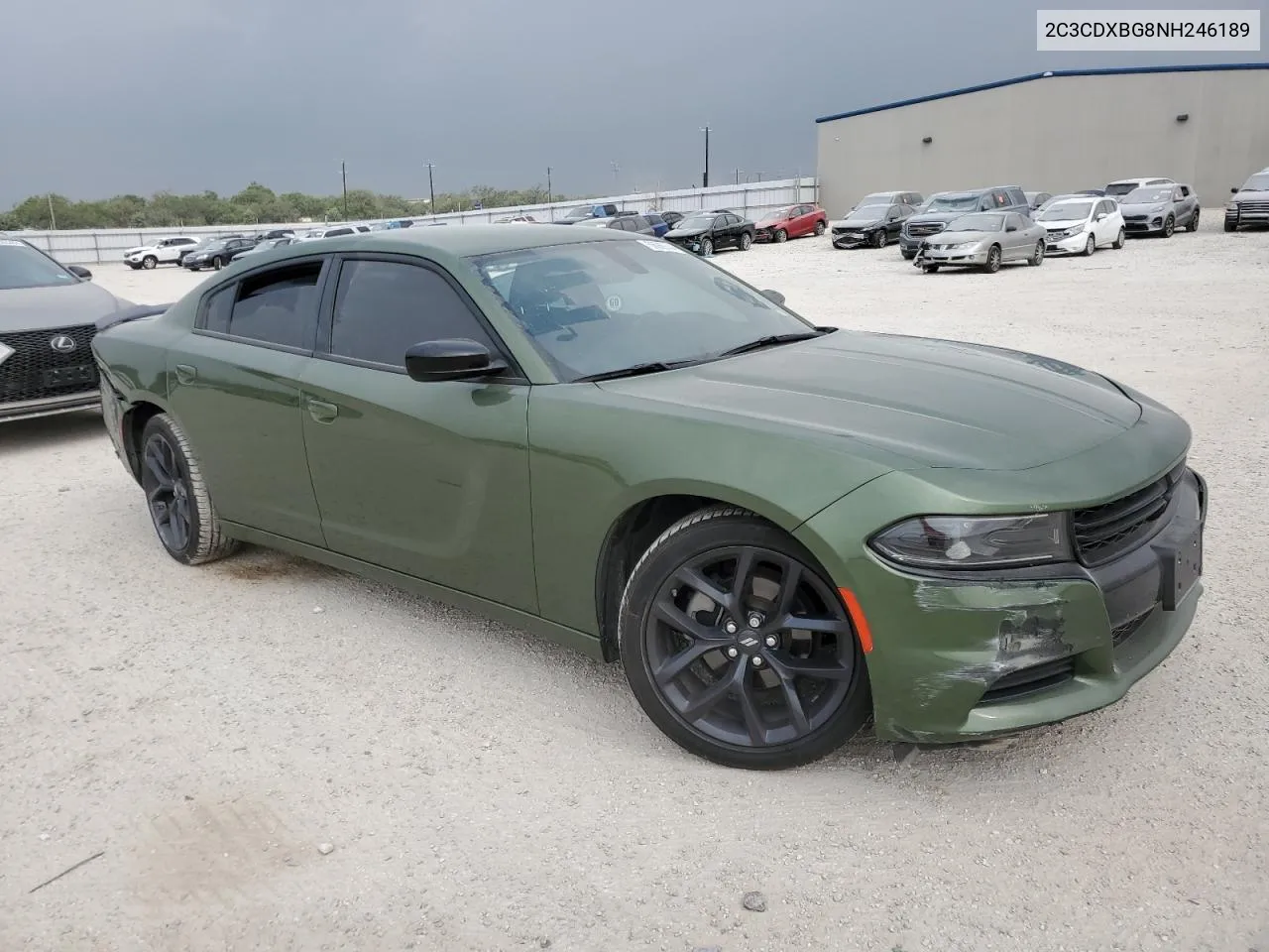 2022 Dodge Charger Sxt VIN: 2C3CDXBG8NH246189 Lot: 56069744