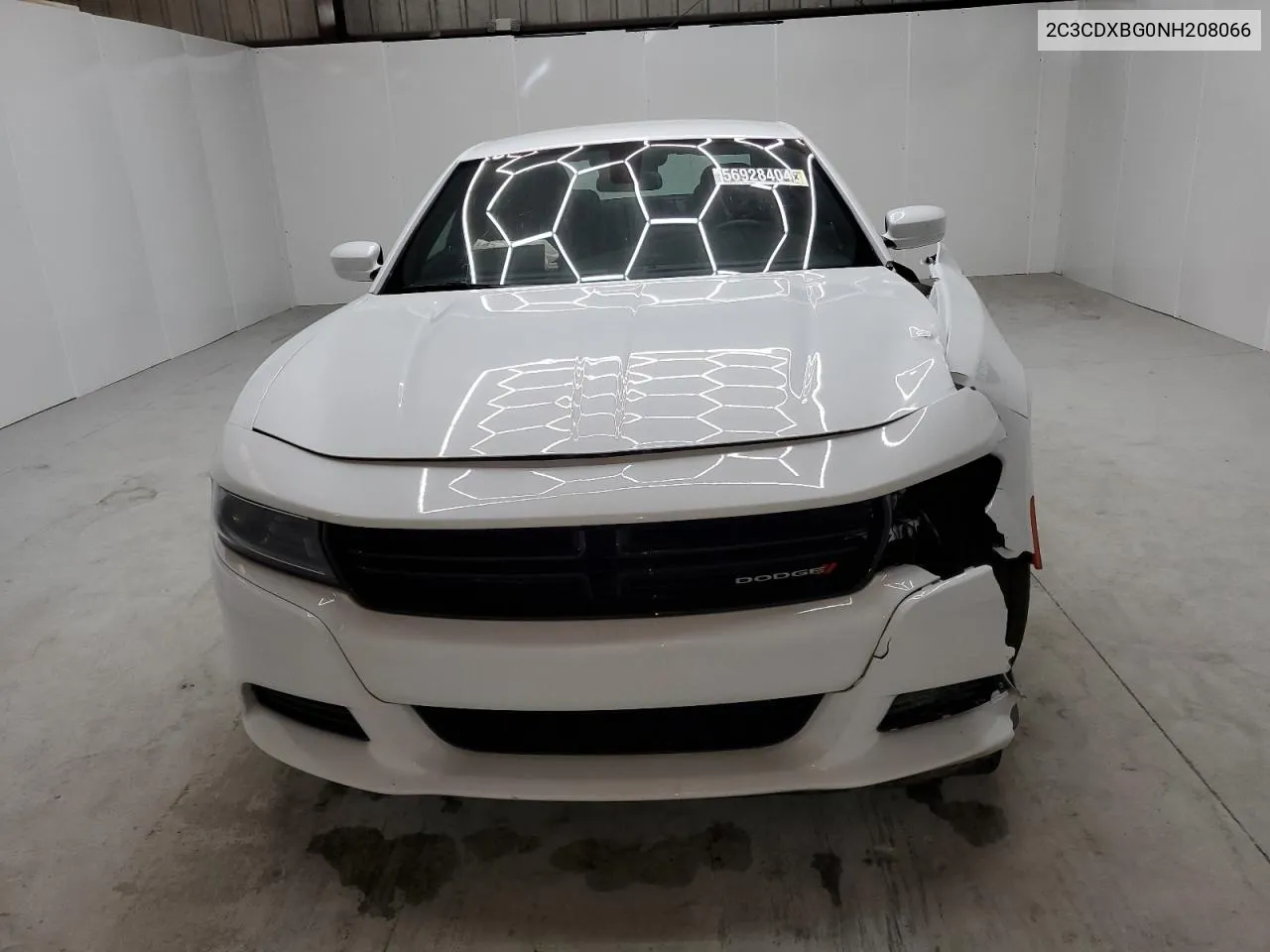 2022 Dodge Charger Sxt VIN: 2C3CDXBG0NH208066 Lot: 56928404