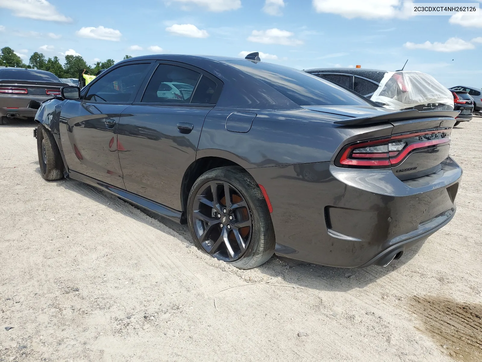 2022 Dodge Charger R/T VIN: 2C3CDXCT4NH262126 Lot: 58123804