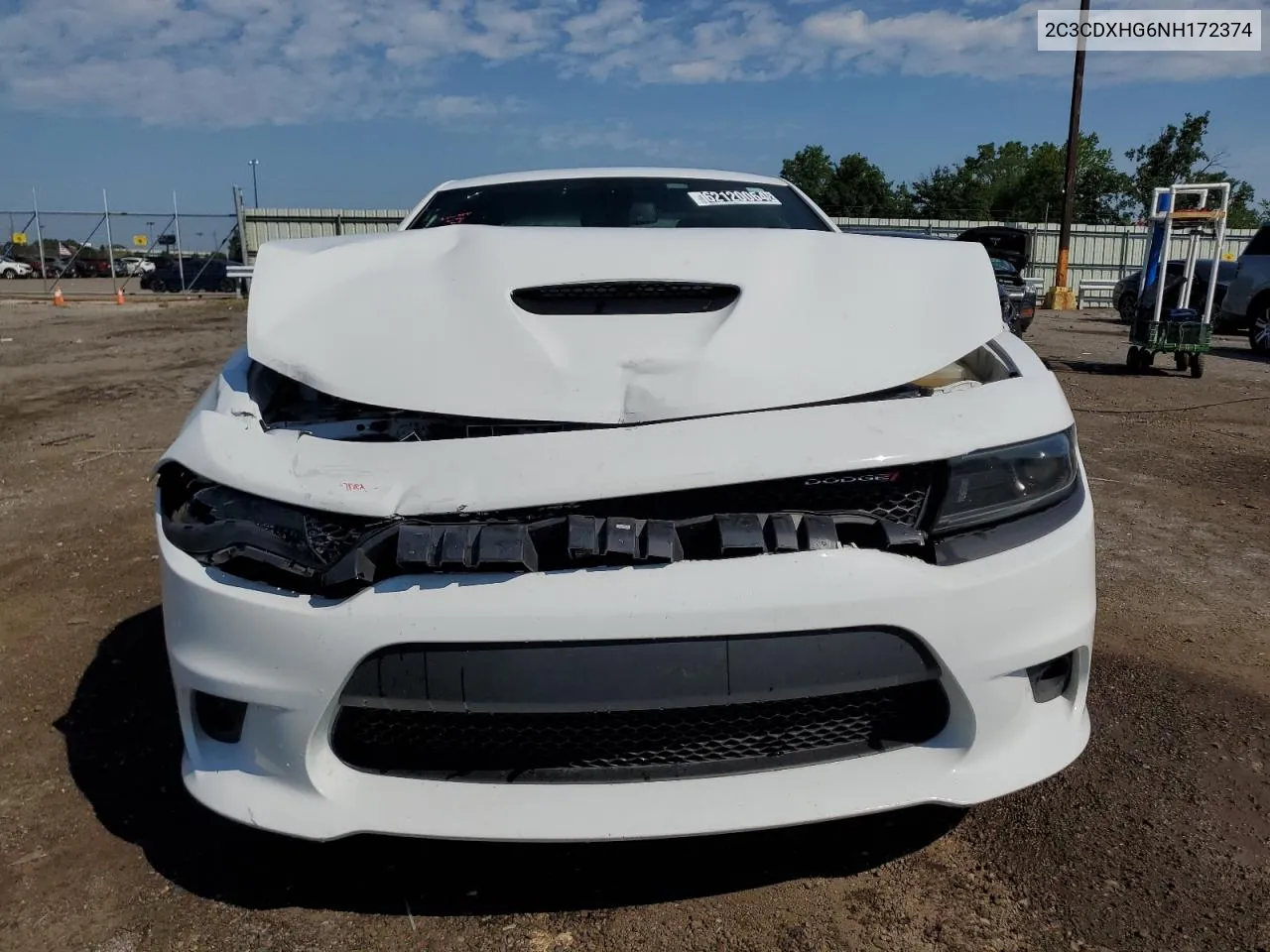 2022 Dodge Charger Gt VIN: 2C3CDXHG6NH172374 Lot: 62120064