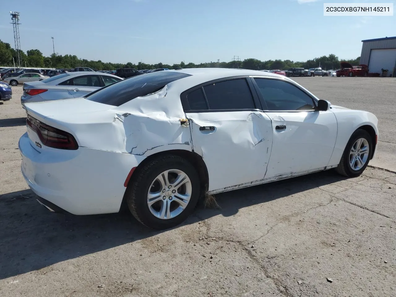 2022 Dodge Charger Sxt VIN: 2C3CDXBG7NH145211 Lot: 62666794