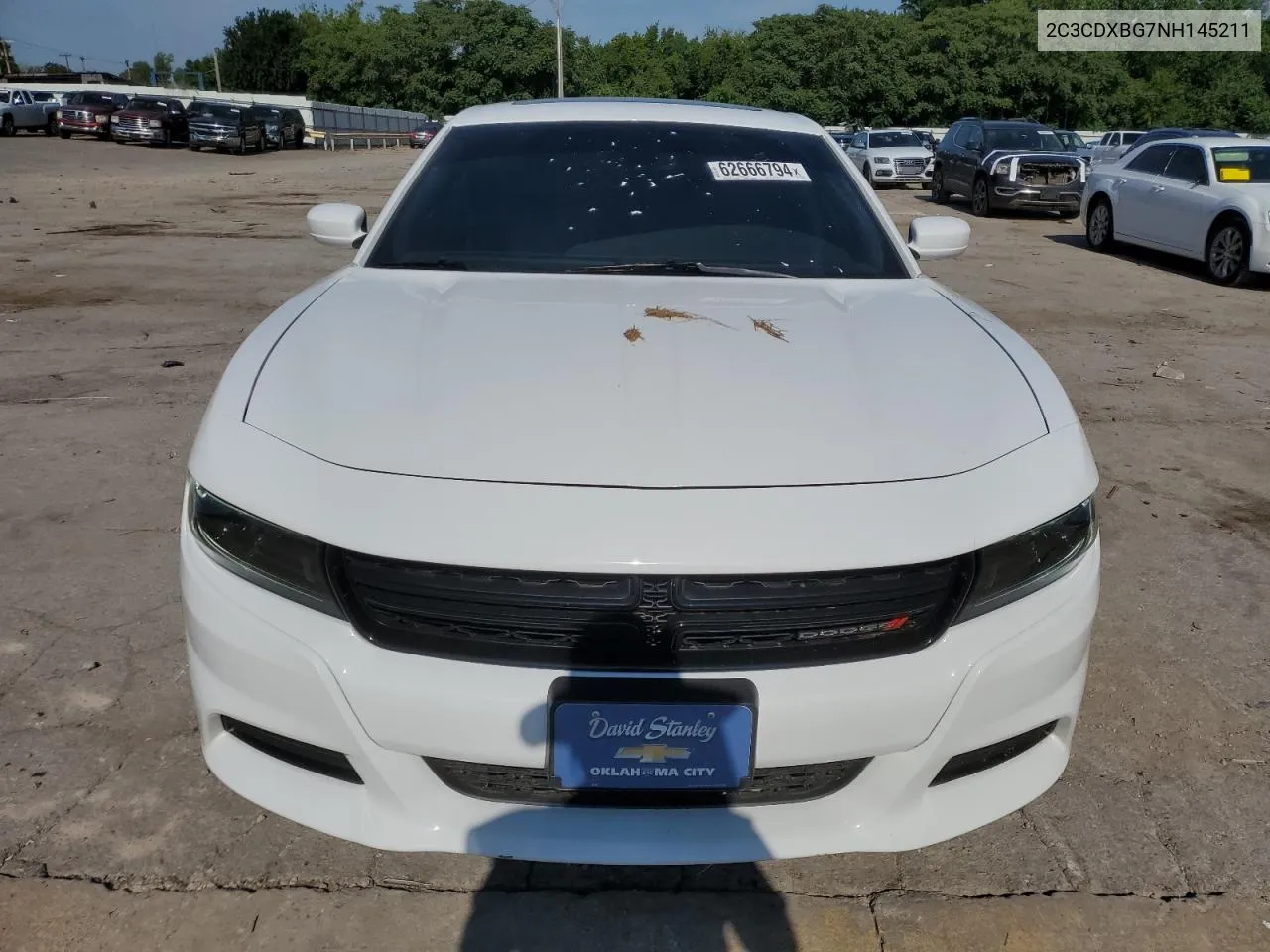 2022 Dodge Charger Sxt VIN: 2C3CDXBG7NH145211 Lot: 62666794