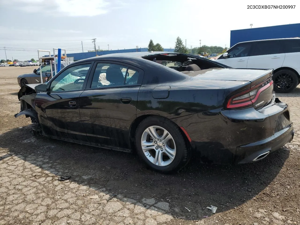 2022 Dodge Charger Sxt VIN: 2C3CDXBG7NH200997 Lot: 63125104