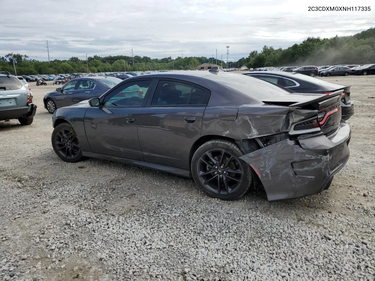 2022 Dodge Charger Gt VIN: 2C3CDXMGXNH117335 Lot: 66563444