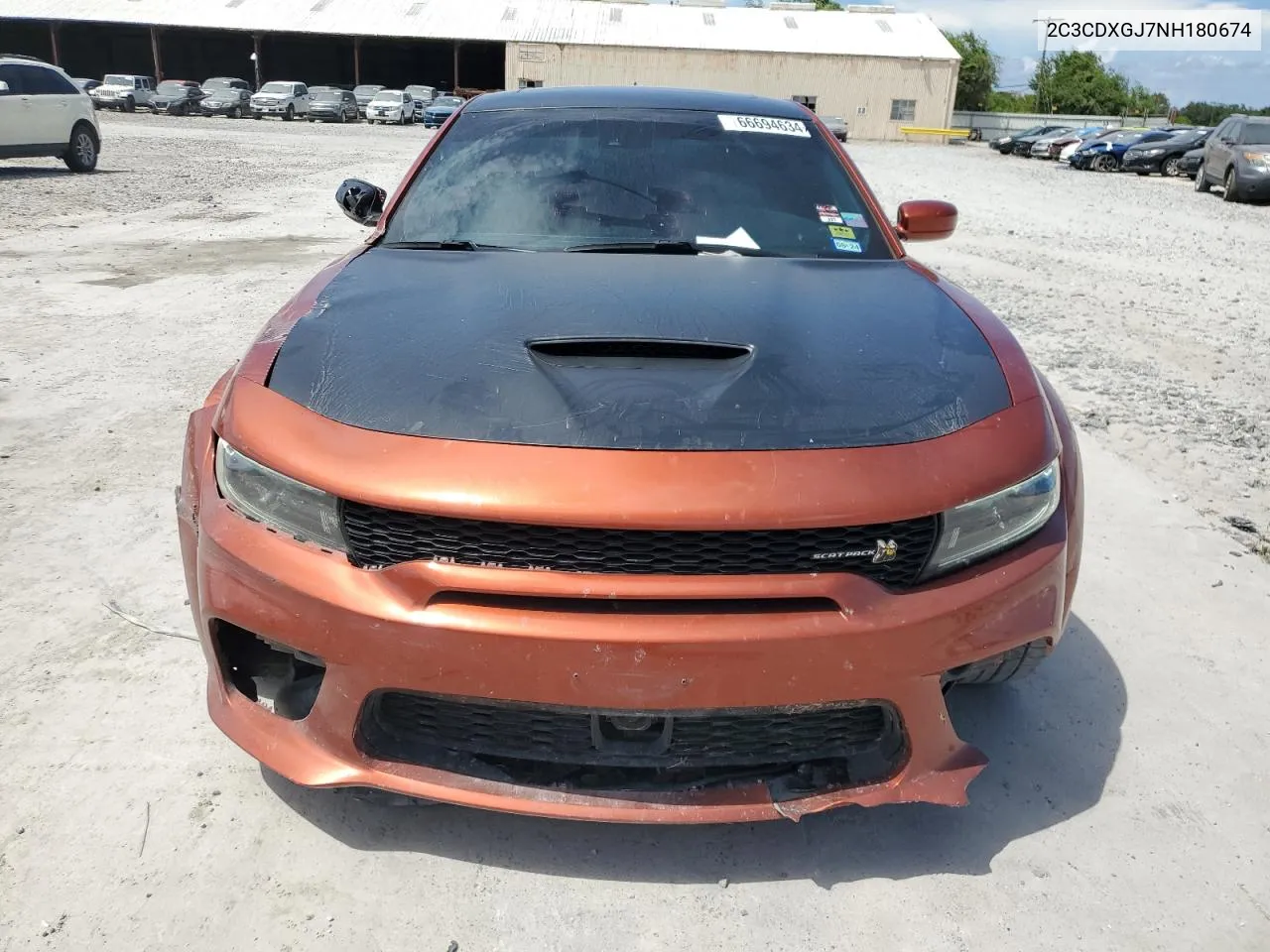 2022 Dodge Charger Scat Pack VIN: 2C3CDXGJ7NH180674 Lot: 66694634