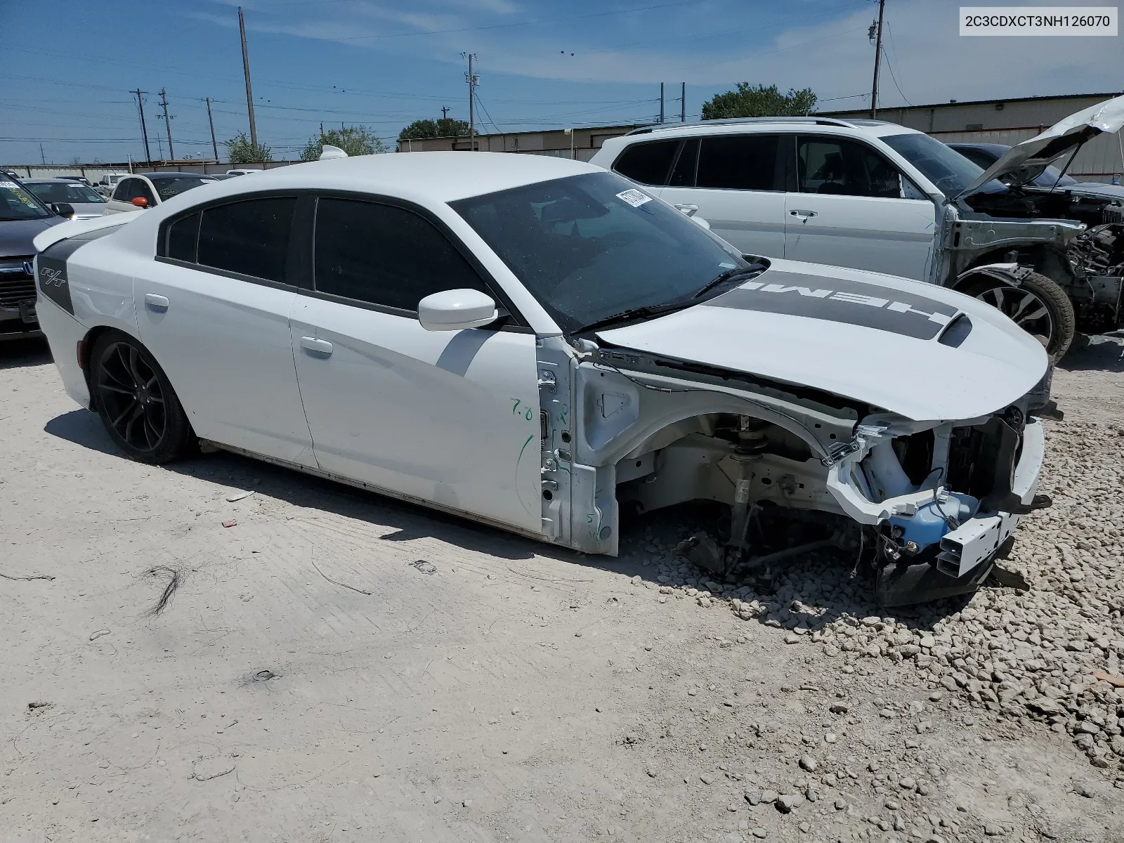 2022 Dodge Charger R/T VIN: 2C3CDXCT3NH126070 Lot: 67378034