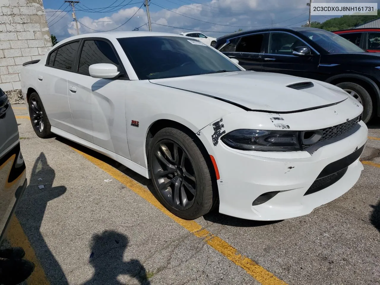 2022 Dodge Charger Scat Pack VIN: 2C3CDXGJ8NH161731 Lot: 68076784