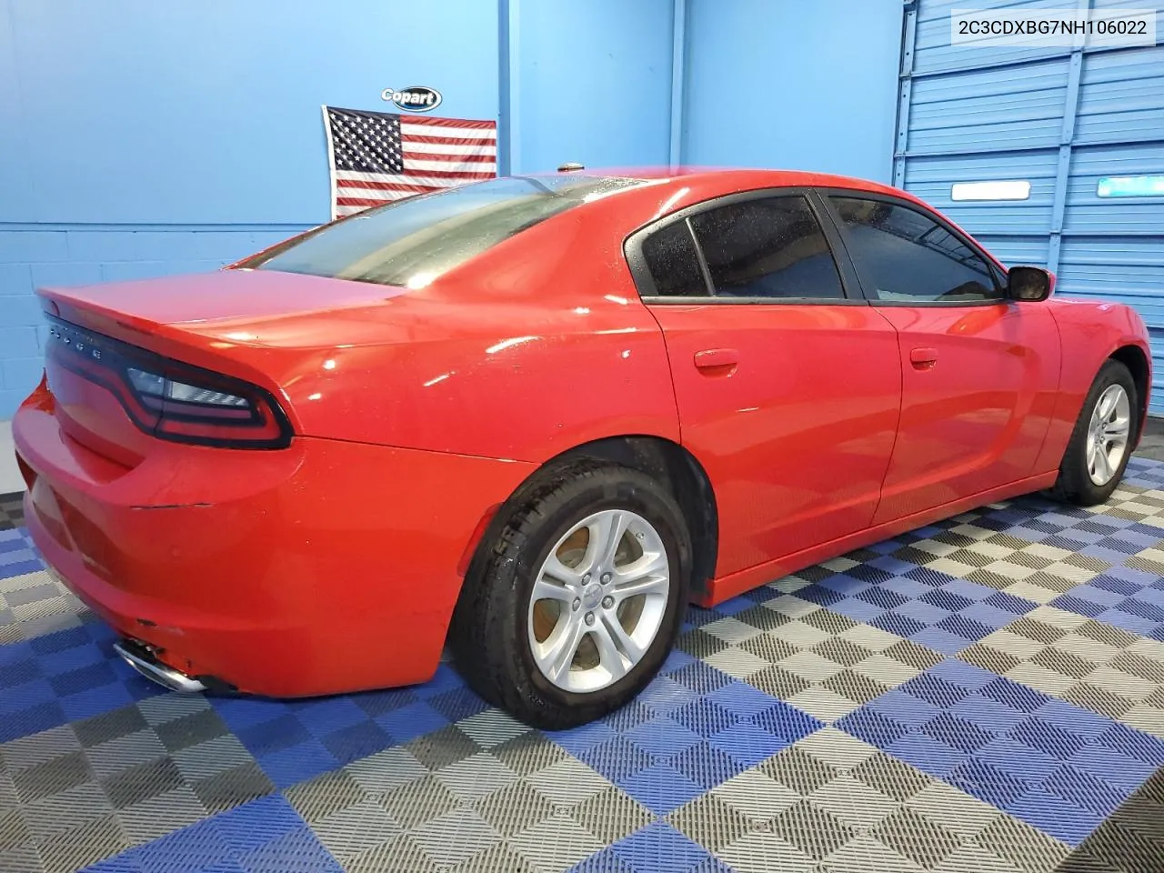 2C3CDXBG7NH106022 2022 Dodge Charger Sxt