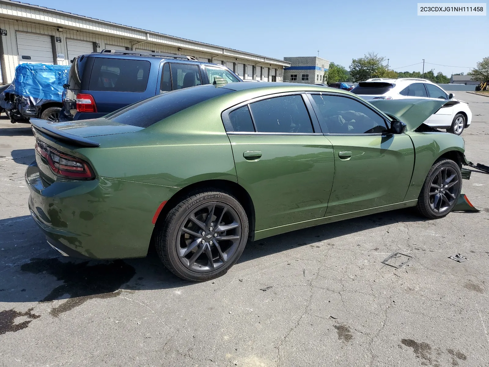 2022 Dodge Charger Sxt VIN: 2C3CDXJG1NH111458 Lot: 68320184