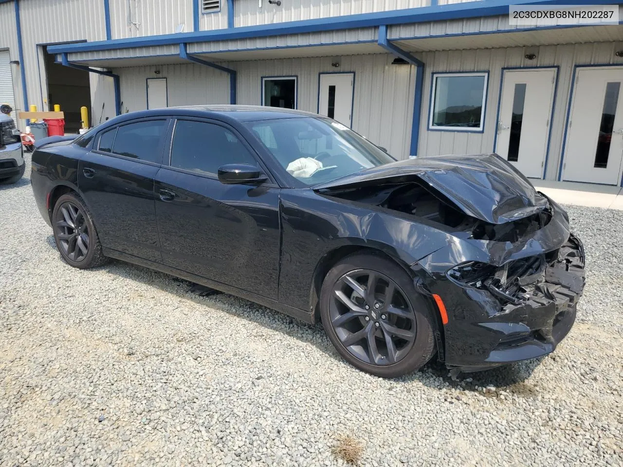 2022 Dodge Charger Sxt VIN: 2C3CDXBG8NH202287 Lot: 69326414