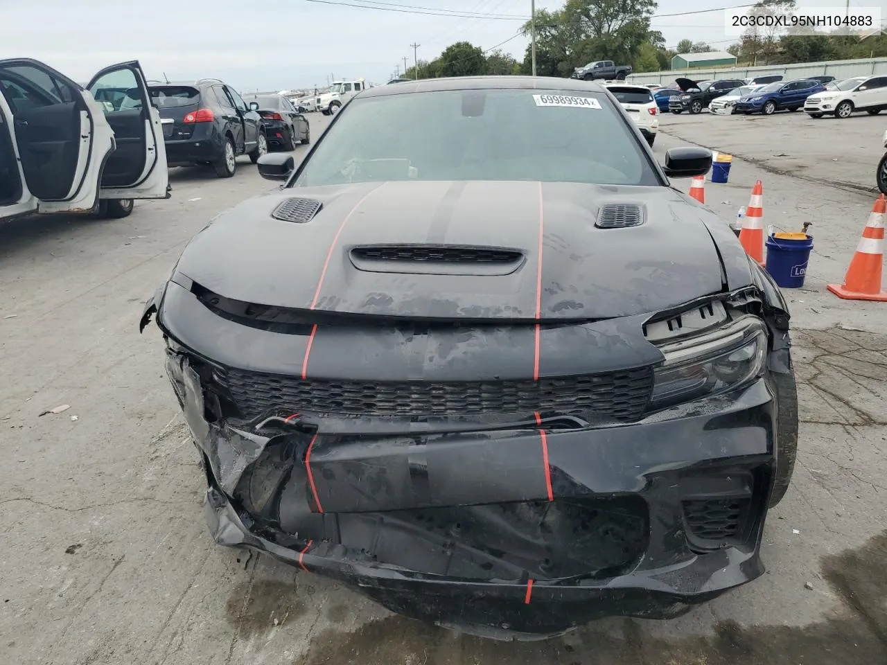 2C3CDXL95NH104883 2022 Dodge Charger Srt Hellcat