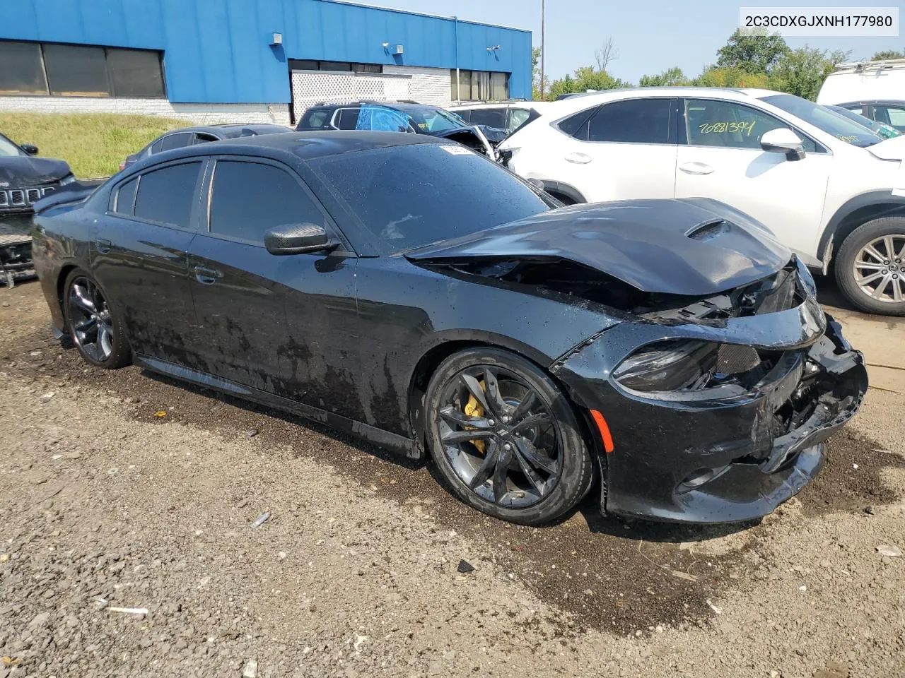 2022 Dodge Charger Scat Pack VIN: 2C3CDXGJXNH177980 Lot: 70691064