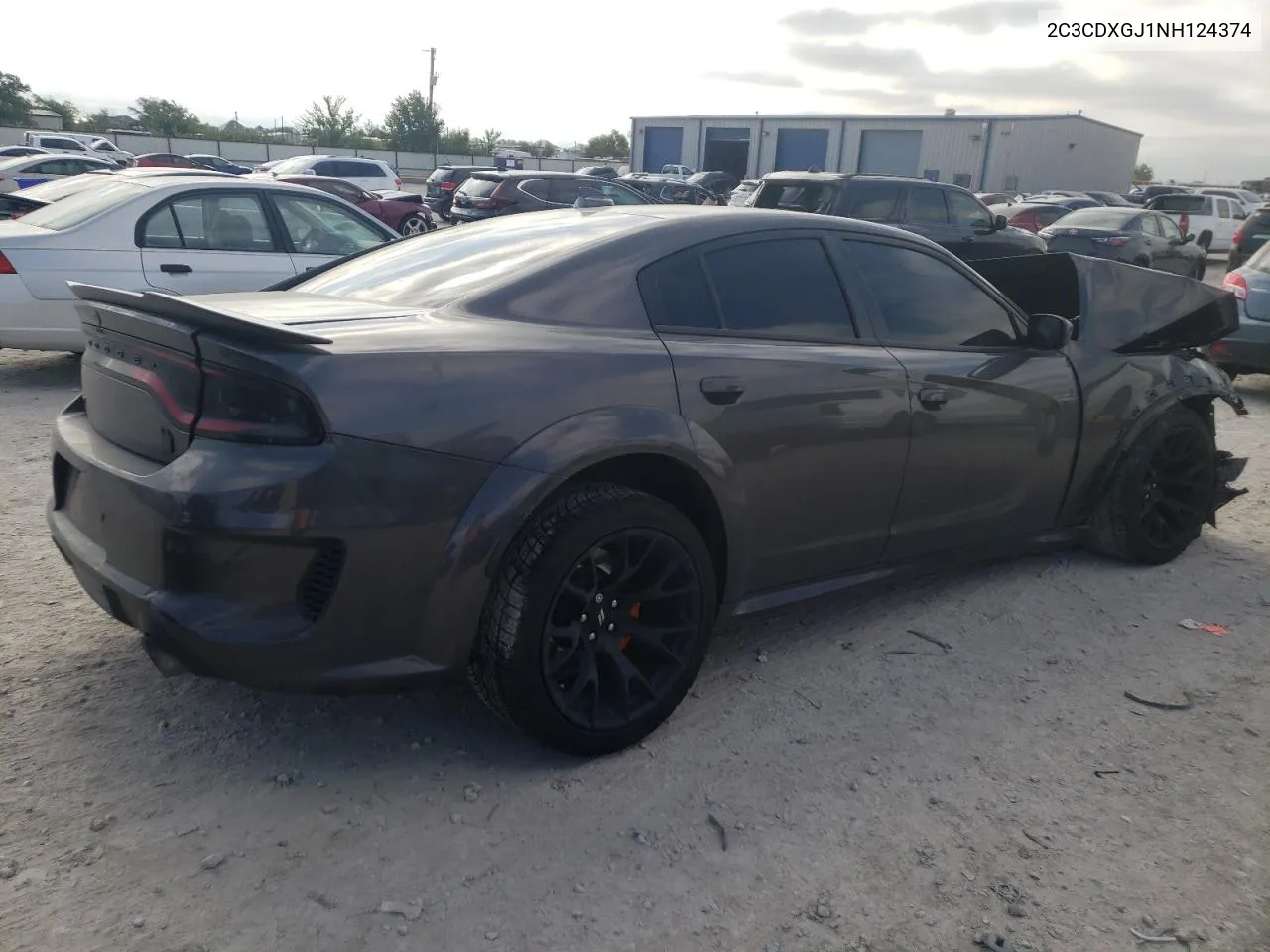 2022 Dodge Charger Scat Pack VIN: 2C3CDXGJ1NH124374 Lot: 71124724