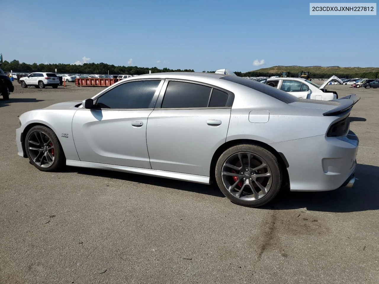 2022 Dodge Charger Scat Pack VIN: 2C3CDXGJXNH227812 Lot: 71527514