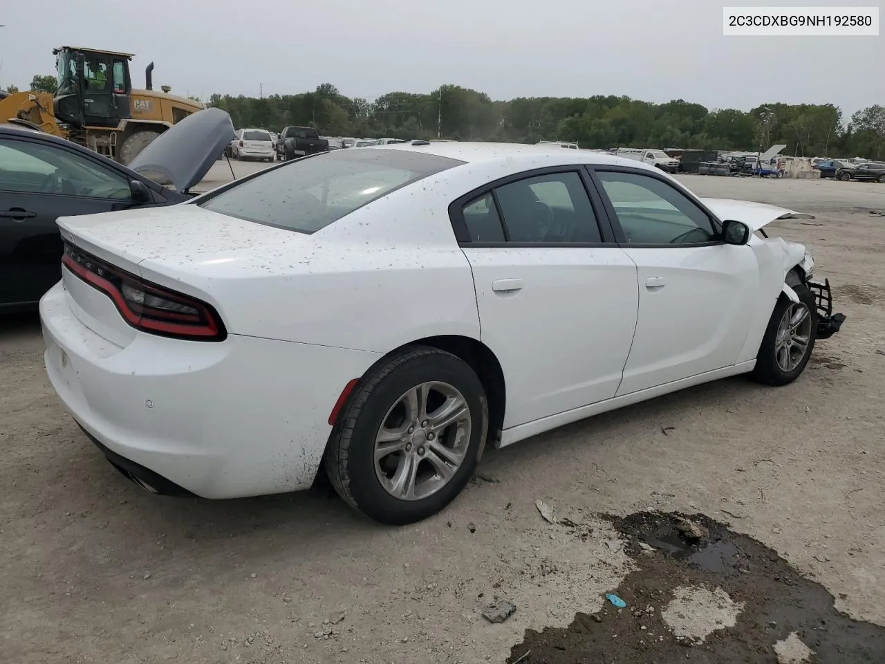 2022 Dodge Charger Sxt VIN: 2C3CDXBG9NH192580 Lot: 71590354