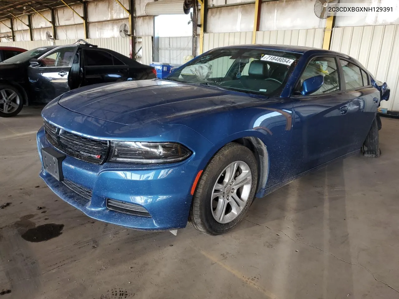 2022 Dodge Charger Sxt VIN: 2C3CDXBGXNH129391 Lot: 71848054