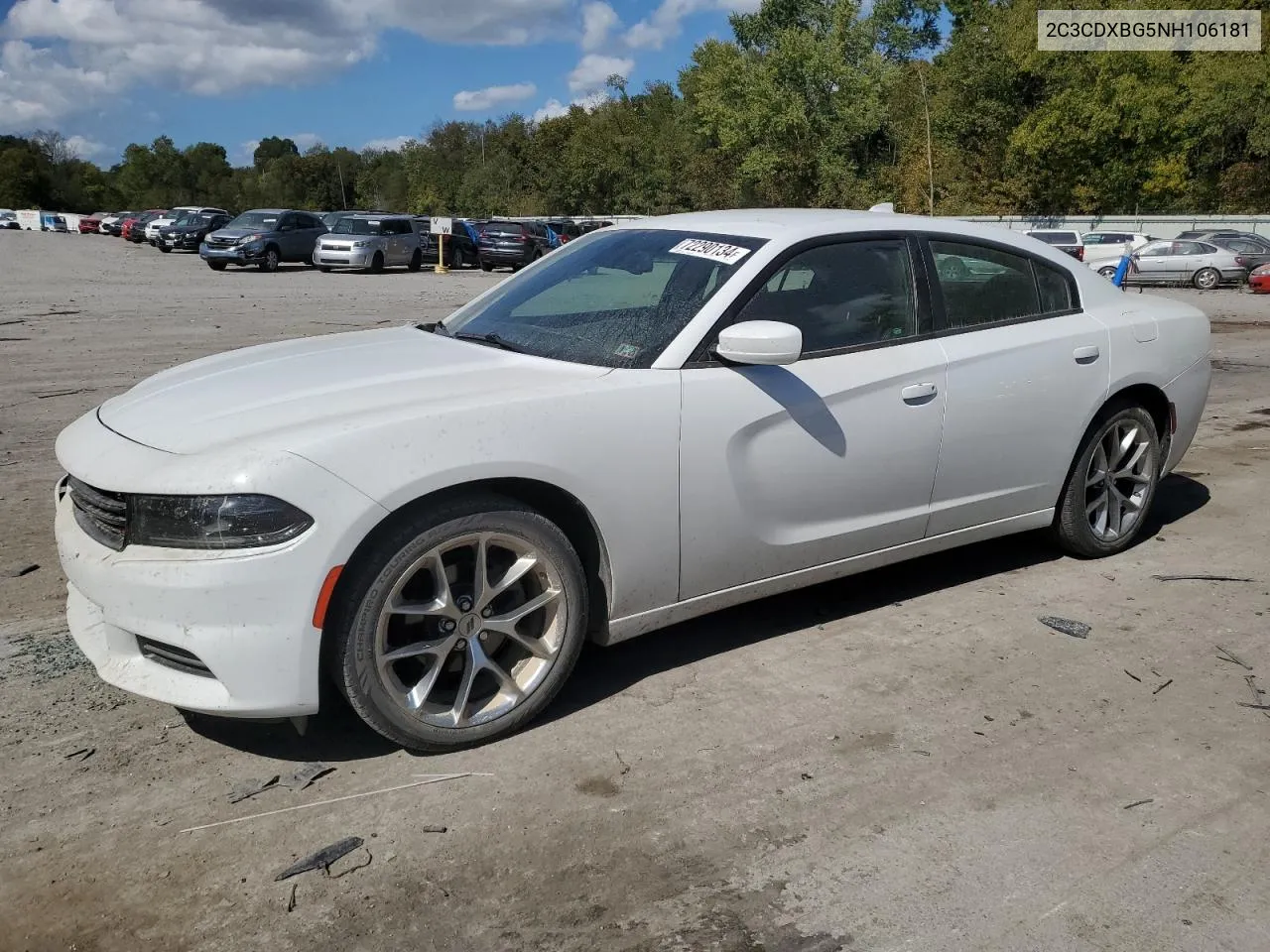 2C3CDXBG5NH106181 2022 Dodge Charger Sxt