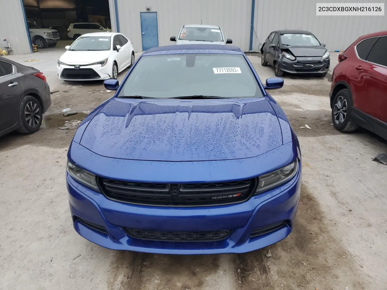 2022 Dodge Charger Sxt VIN: 2C3CDXBGXNH216126 Lot: 77712093