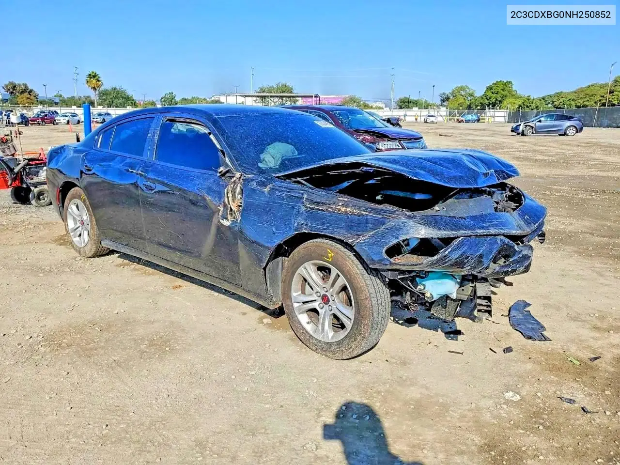 2C3CDXBG0NH250852 2022 Dodge Charger Sxt