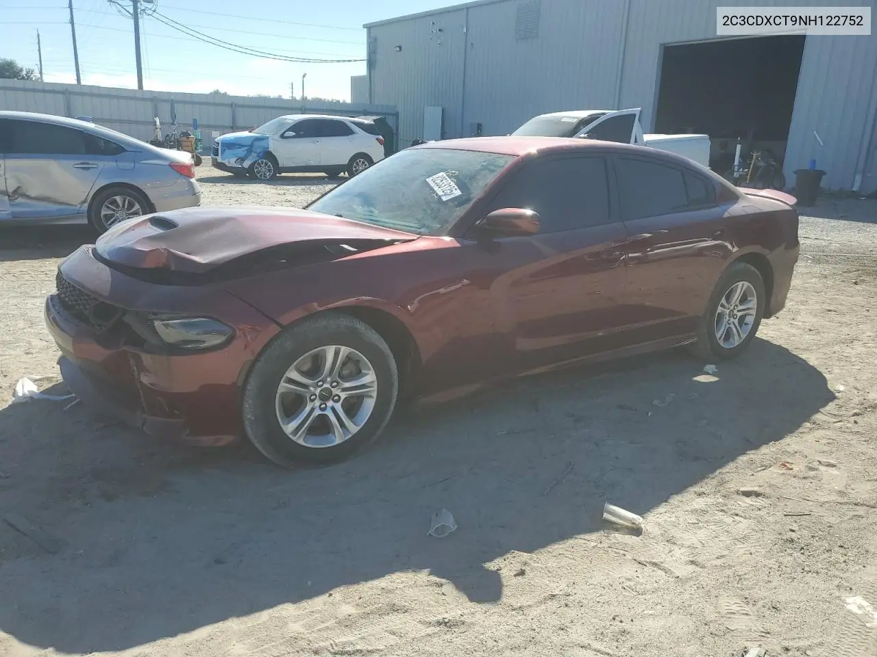 2C3CDXCT9NH122752 2022 Dodge Charger R/T