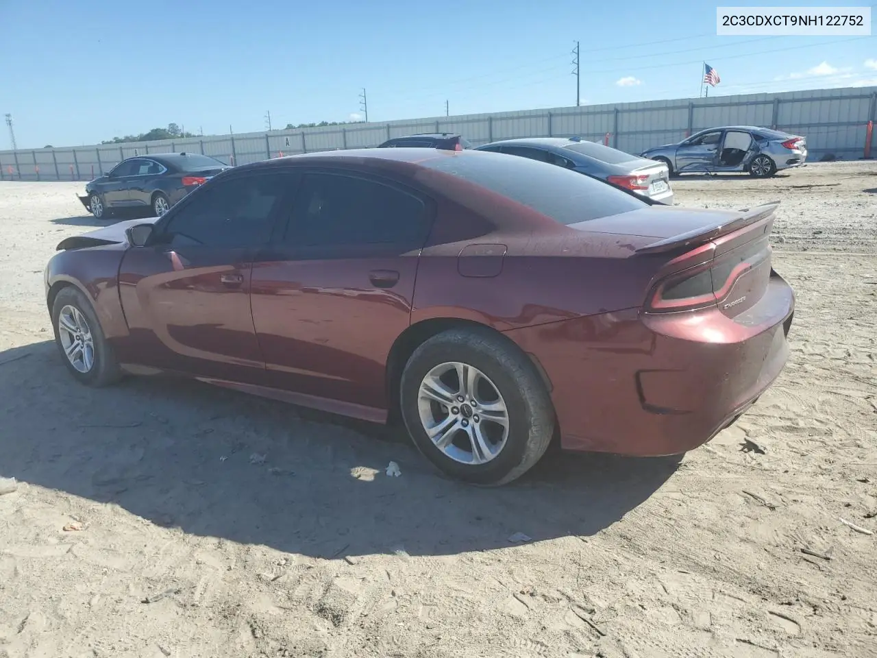 2C3CDXCT9NH122752 2022 Dodge Charger R/T