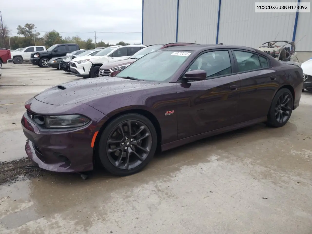 2C3CDXGJ8NH178092 2022 Dodge Charger Scat Pack