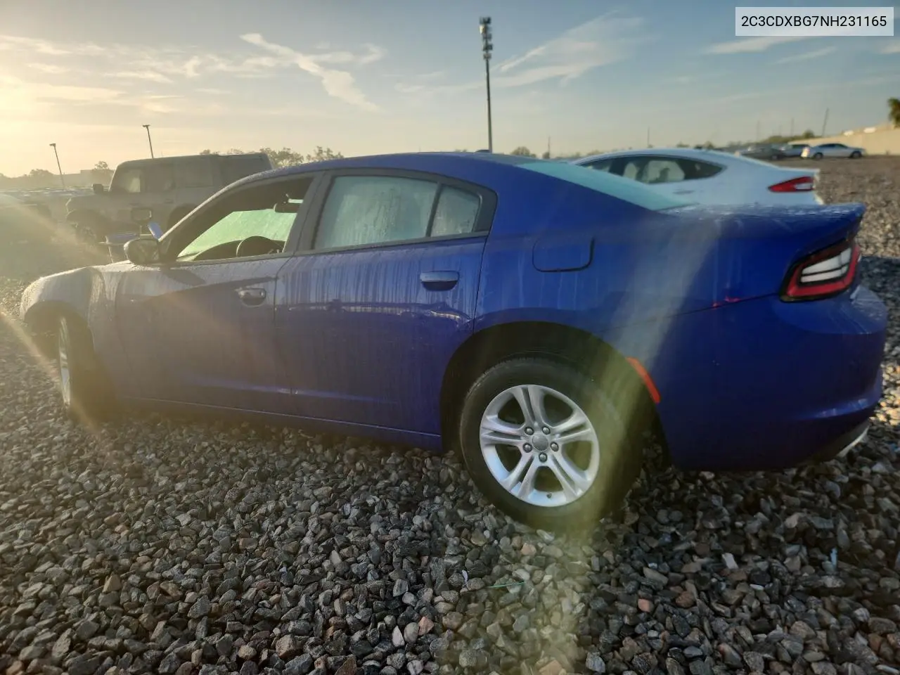 2C3CDXBG7NH231165 2022 Dodge Charger Sxt