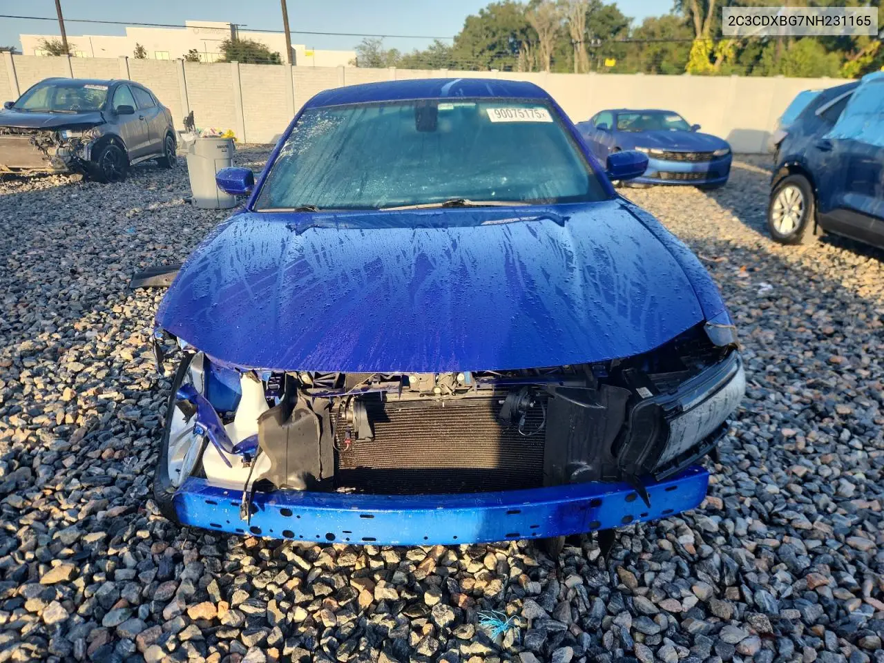 2C3CDXBG7NH231165 2022 Dodge Charger Sxt