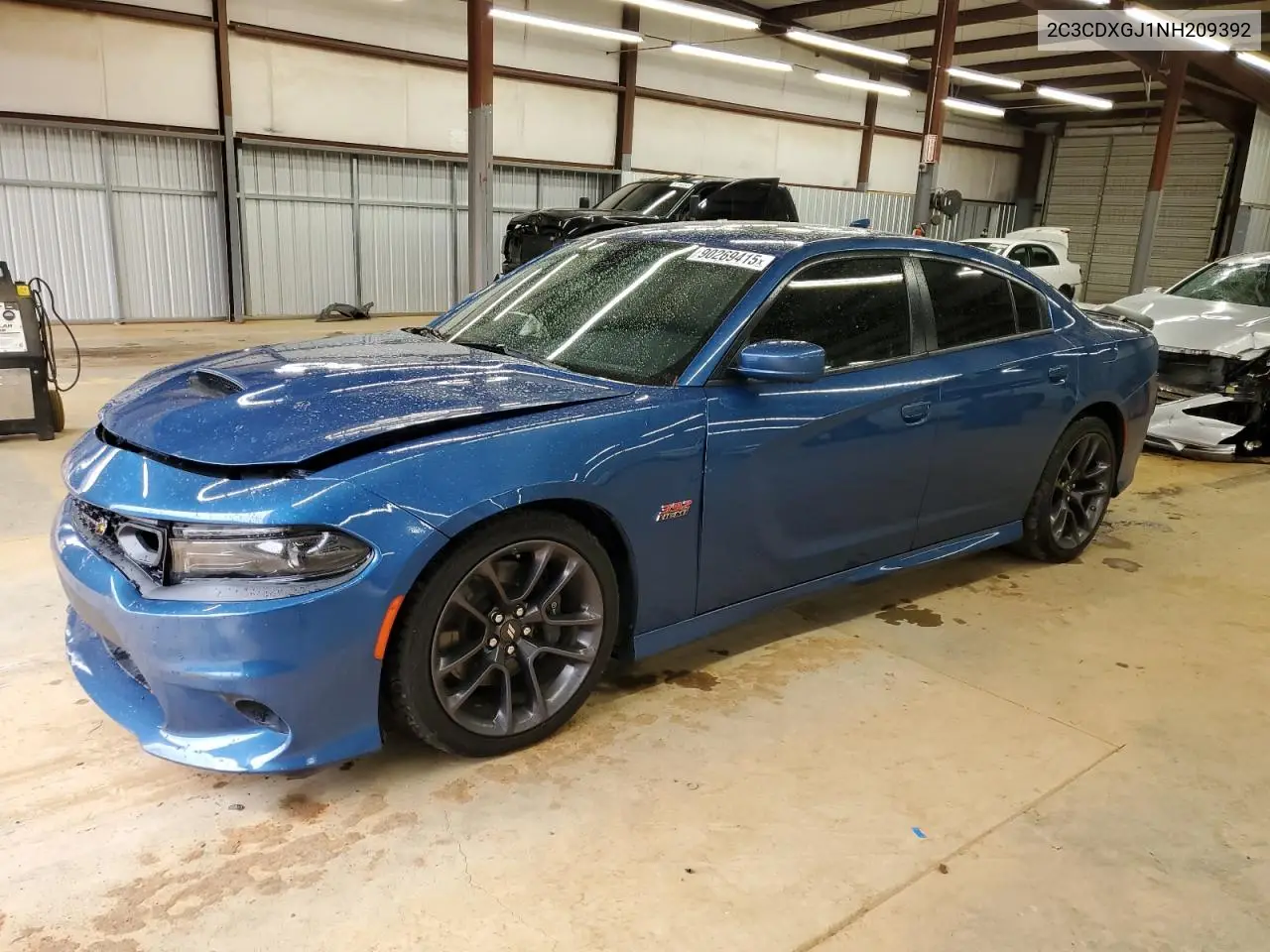 2C3CDXGJ1NH209392 2022 Dodge Charger Scat Pack