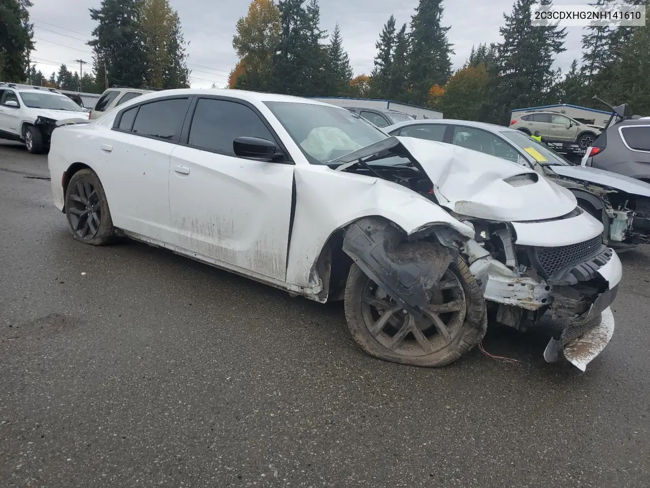 2C3CDXHG2NH141610 2022 Dodge Charger Gt