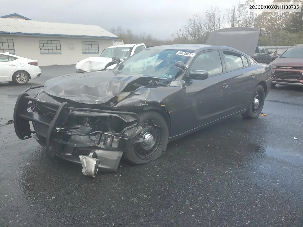 2C3CDXKGXNH130735 2022 Dodge Charger Enforcer Police