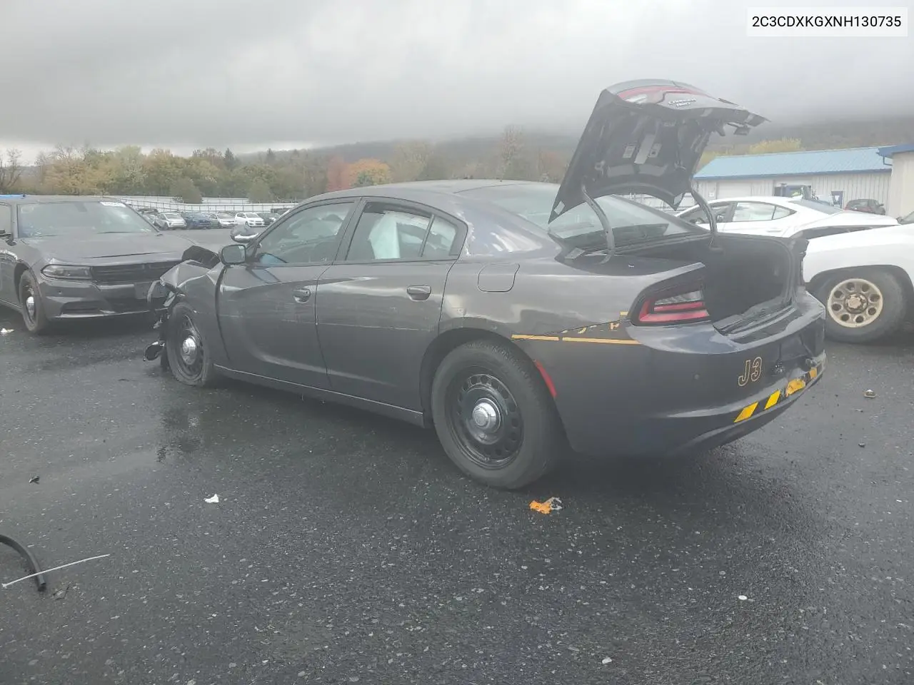 2C3CDXKGXNH130735 2022 Dodge Charger Enforcer Police