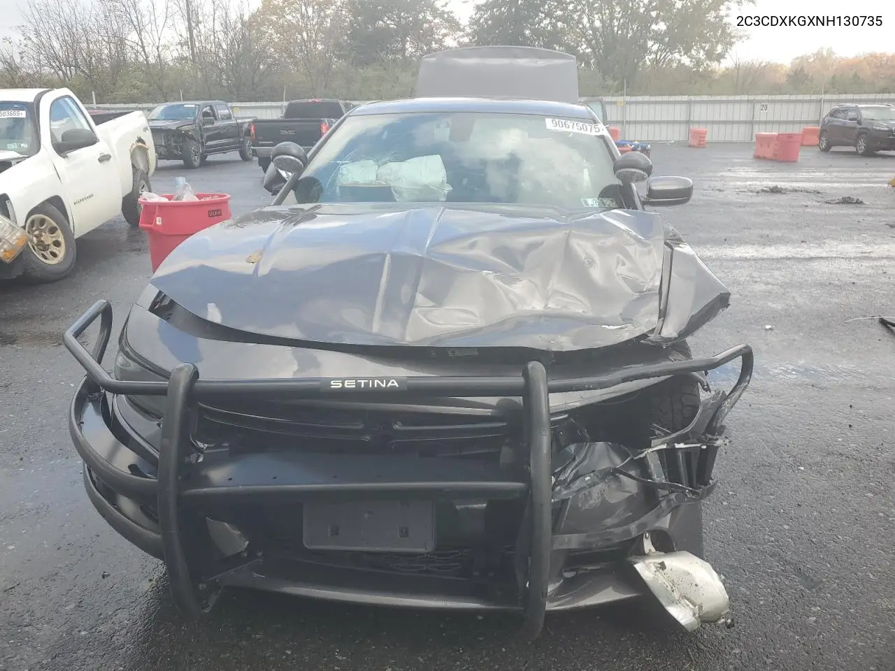 2C3CDXKGXNH130735 2022 Dodge Charger Enforcer Police