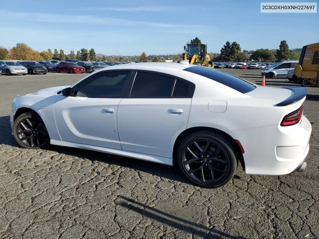 2C3CDXHGXNH227697 2022 Dodge Charger Gt