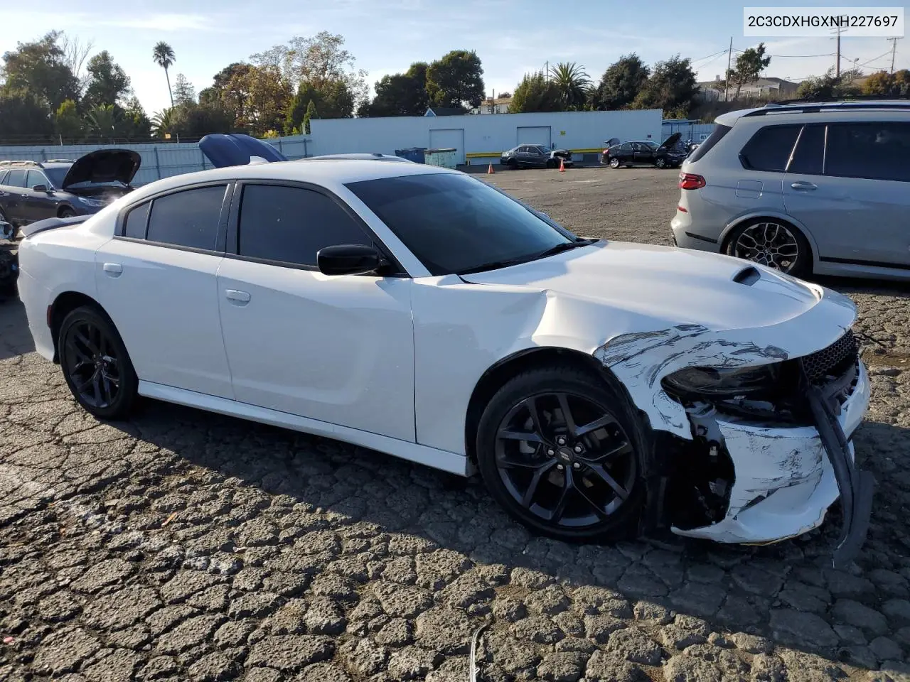 2C3CDXHGXNH227697 2022 Dodge Charger Gt