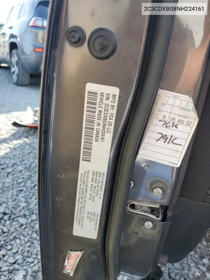2C3CDXBG8NH224161 2022 Dodge Charger Sxt