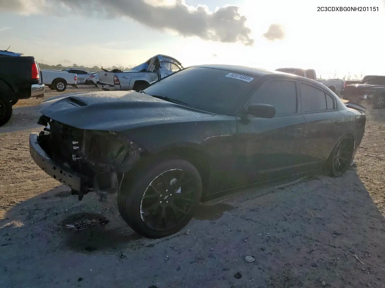 2C3CDXBG0NH201151 2022 Dodge Charger Sxt
