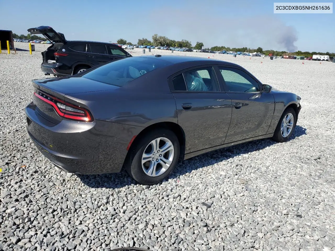 2C3CDXBG5NH261636 2022 Dodge Charger Sxt