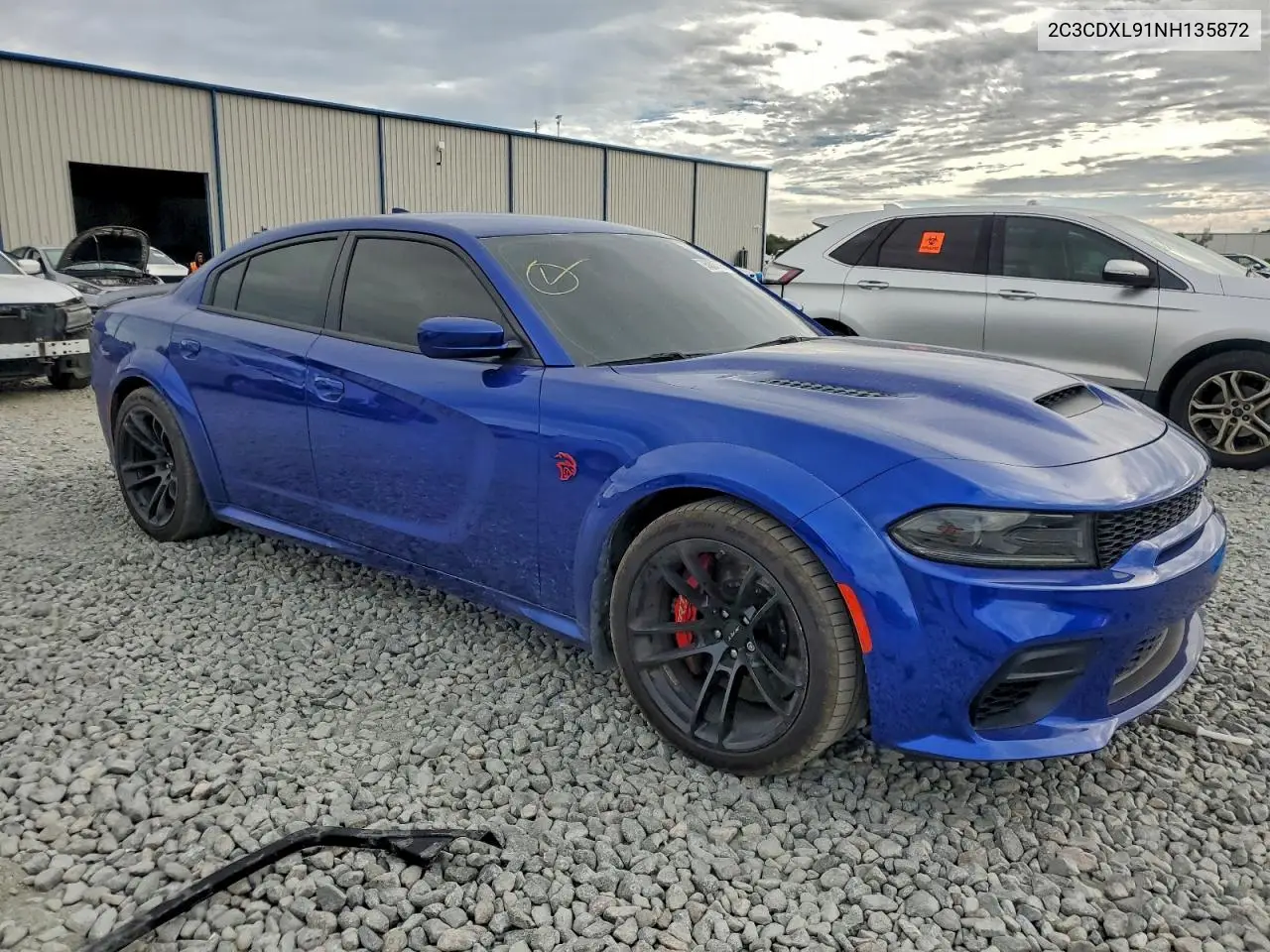 2C3CDXL91NH135872 2022 Dodge Charger Srt Hellcat