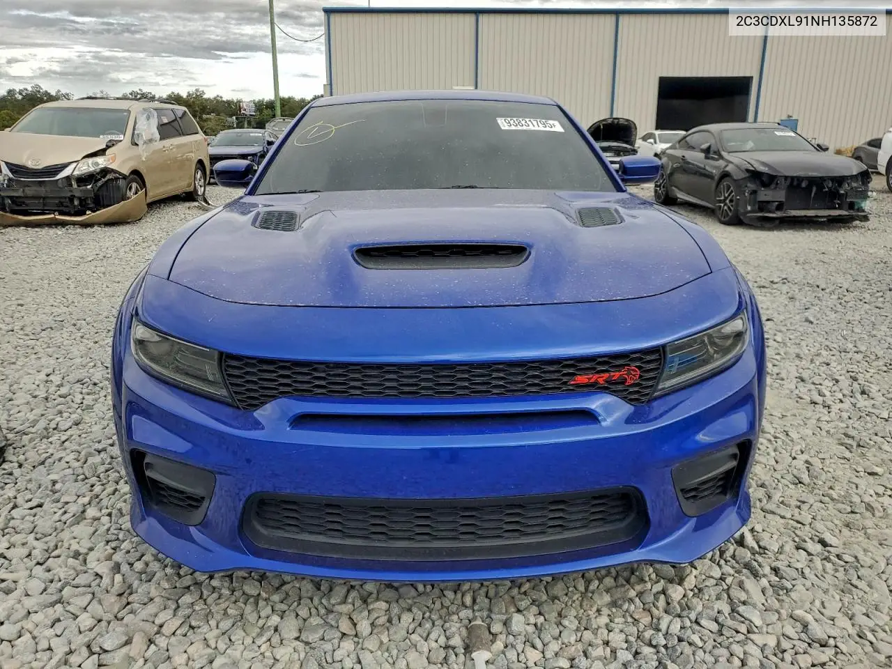 2C3CDXL91NH135872 2022 Dodge Charger Srt Hellcat