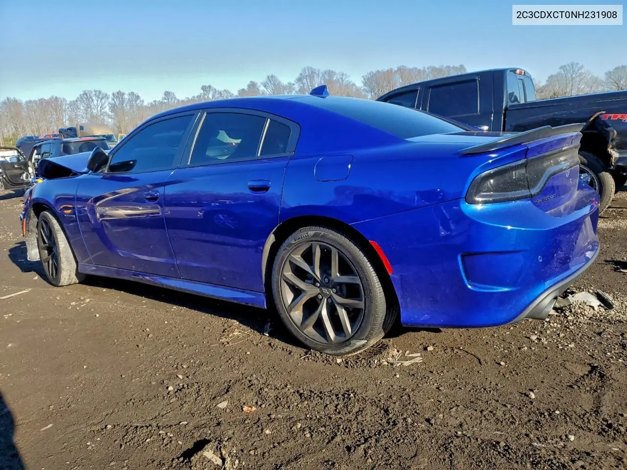 2C3CDXCT0NH231908 2022 Dodge Charger R/T