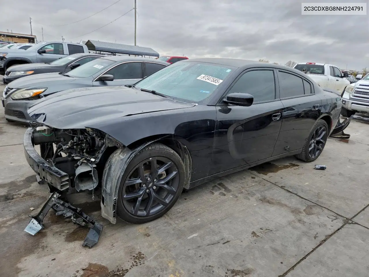 2C3CDXBG8NH224791 2022 Dodge Charger Sxt