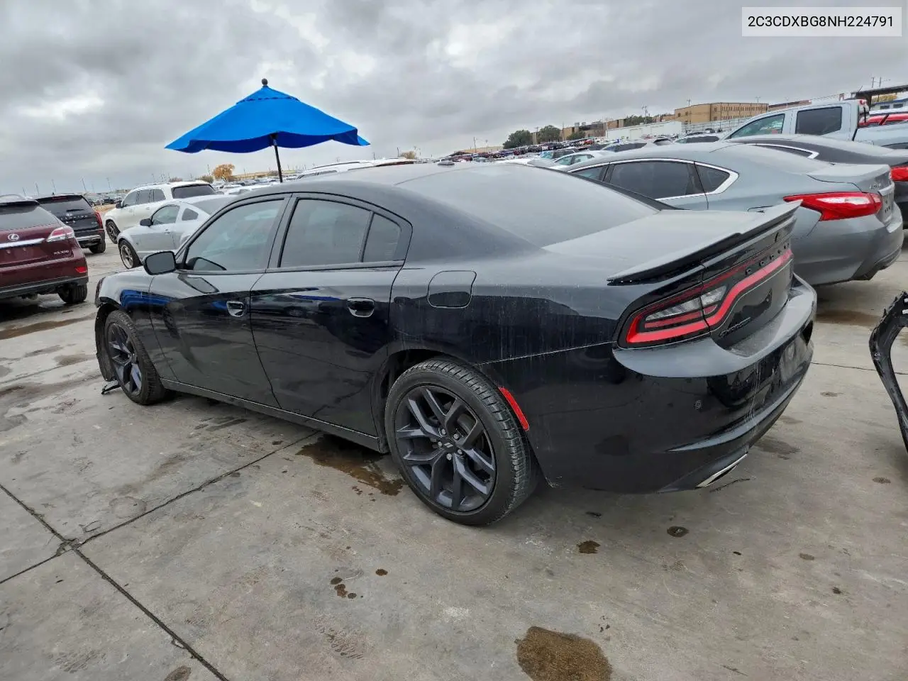 2C3CDXBG8NH224791 2022 Dodge Charger Sxt