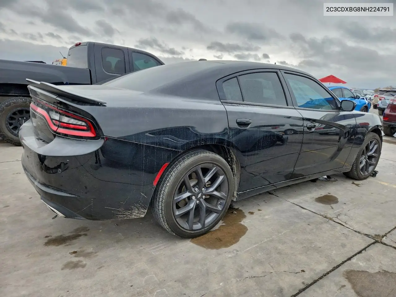2C3CDXBG8NH224791 2022 Dodge Charger Sxt