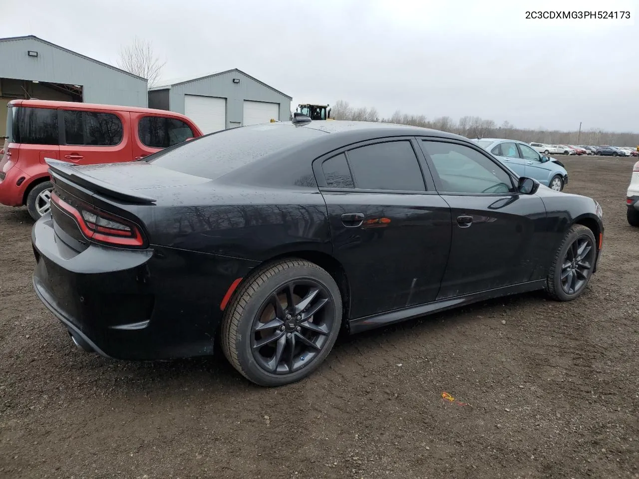 2023 Dodge Charger Gt VIN: 2C3CDXMG3PH524173 Lot: 40117374