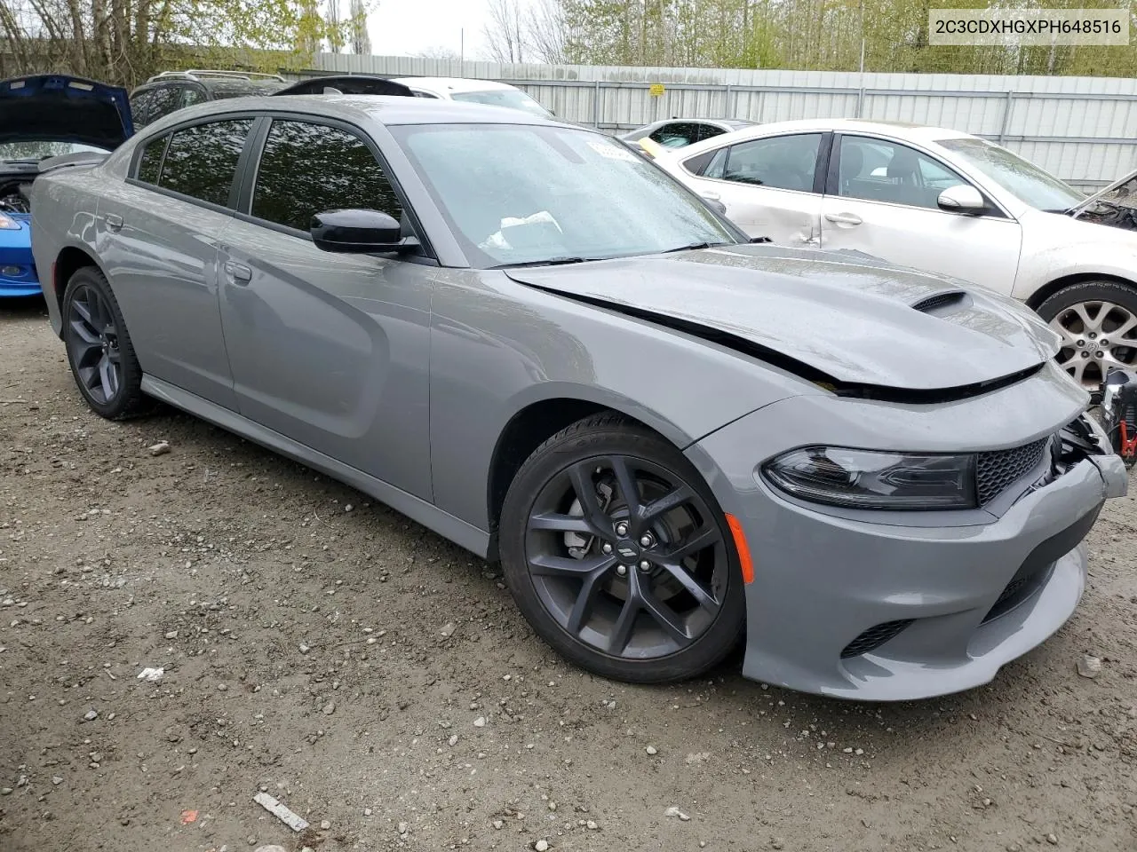 2023 Dodge Charger Gt VIN: 2C3CDXHGXPH648516 Lot: 50888494