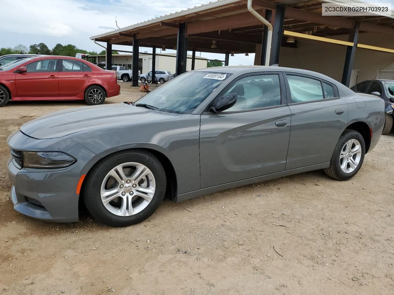 2023 Dodge Charger Sxt VIN: 2C3CDXBG2PH703923 Lot: 50889164